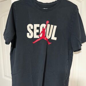 Nike Air Jordan, Seoul, South Korea, Short Sleeve Graphic Tee
